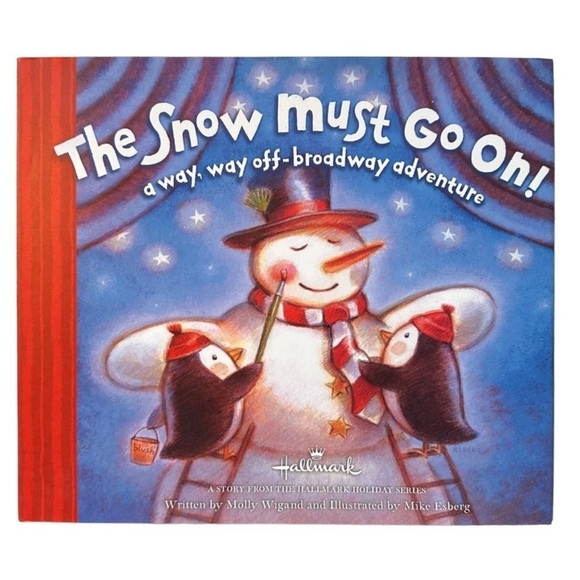 Hallmark Other - The Snow Must Go On Holiday Book